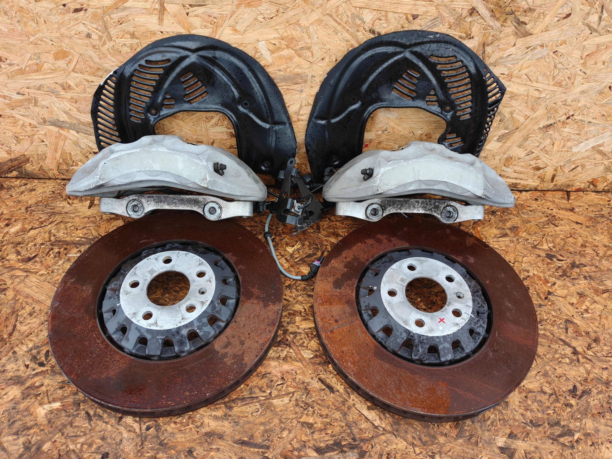 SWAP HAMULCE calipers caliper front front 375MM AUDI Q7 A8 Q8 E-TRON