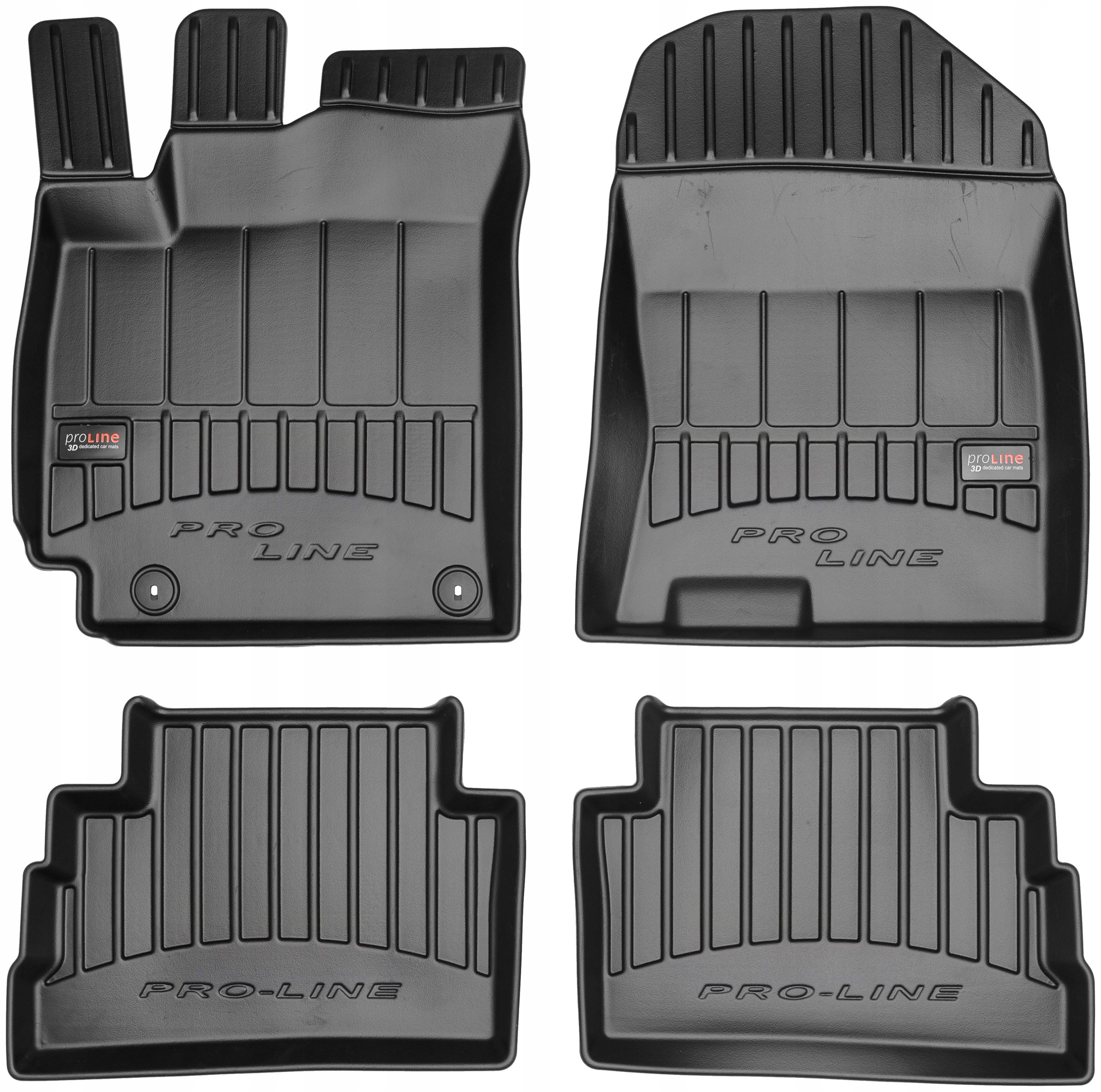 Koberce Frogum gumové 4 ks