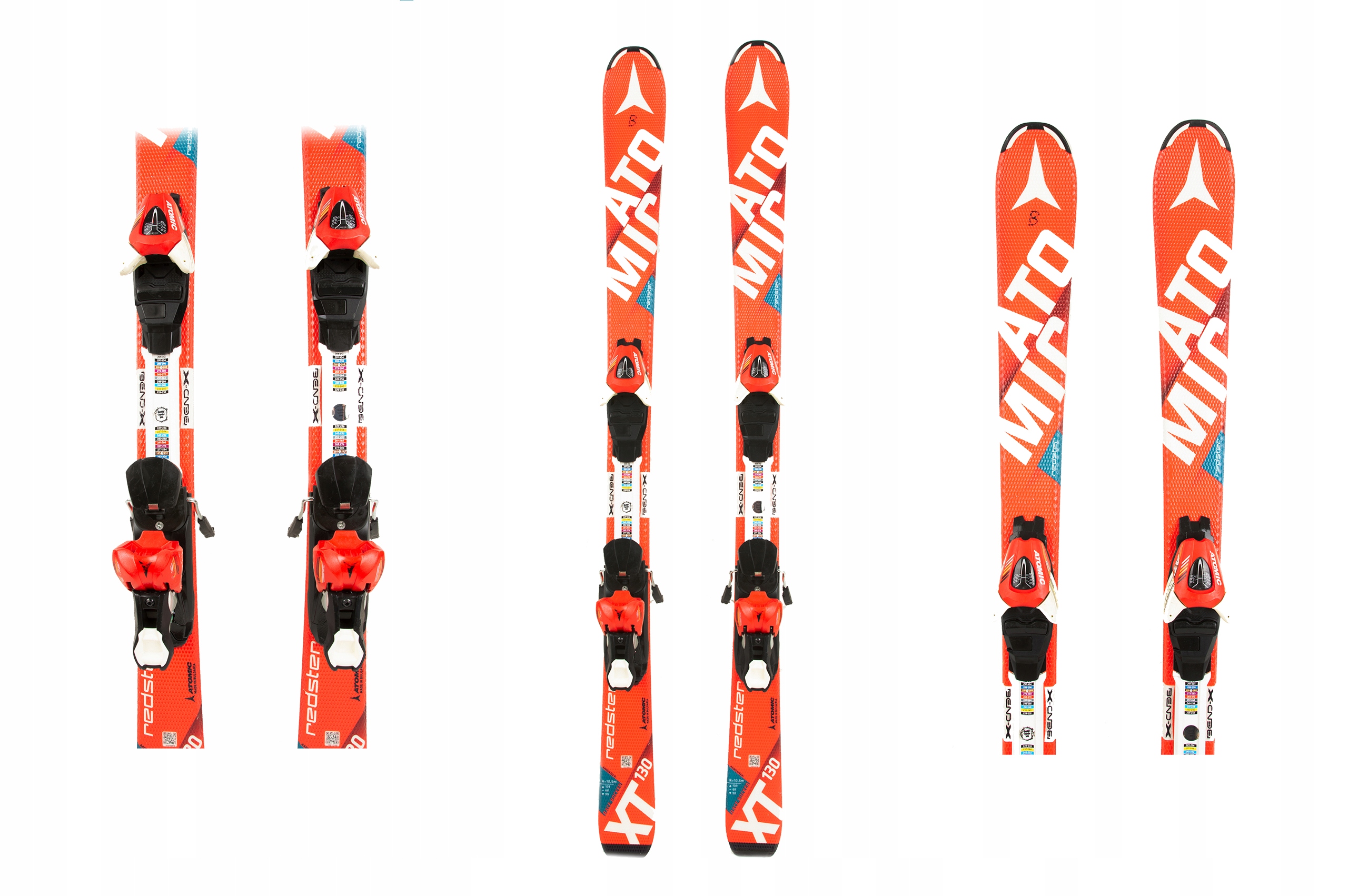 Narty Dziecięce JR 130 ATOMIC XT bdb stan SERWIS!