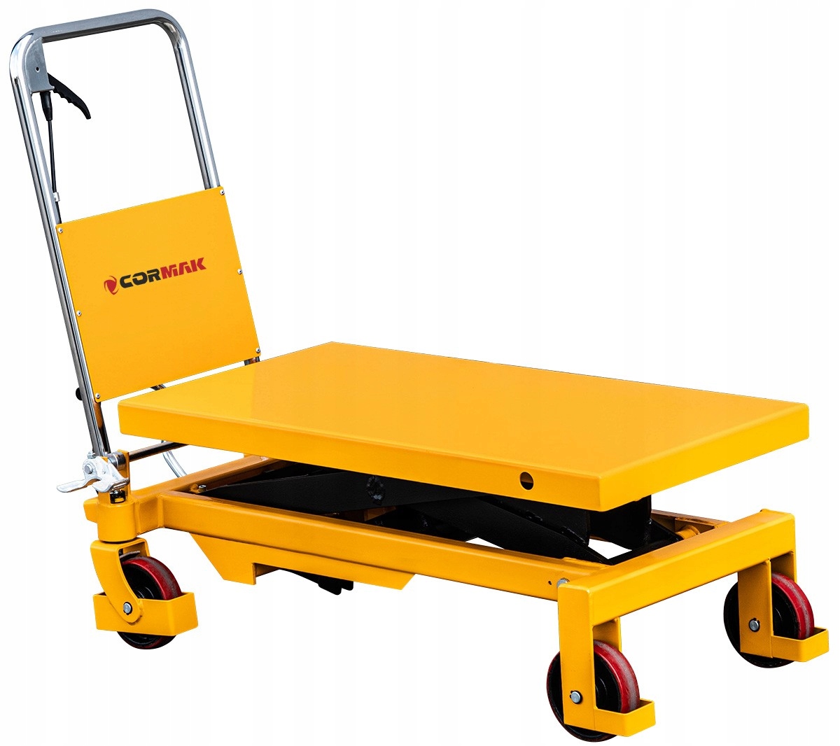 MOCNY STABILNY WÓZEK NOŻYCOWY PLATFORMOWY GARAŻOWY WARSZATOWY 1000KG 1000MM Kod producenta TA100