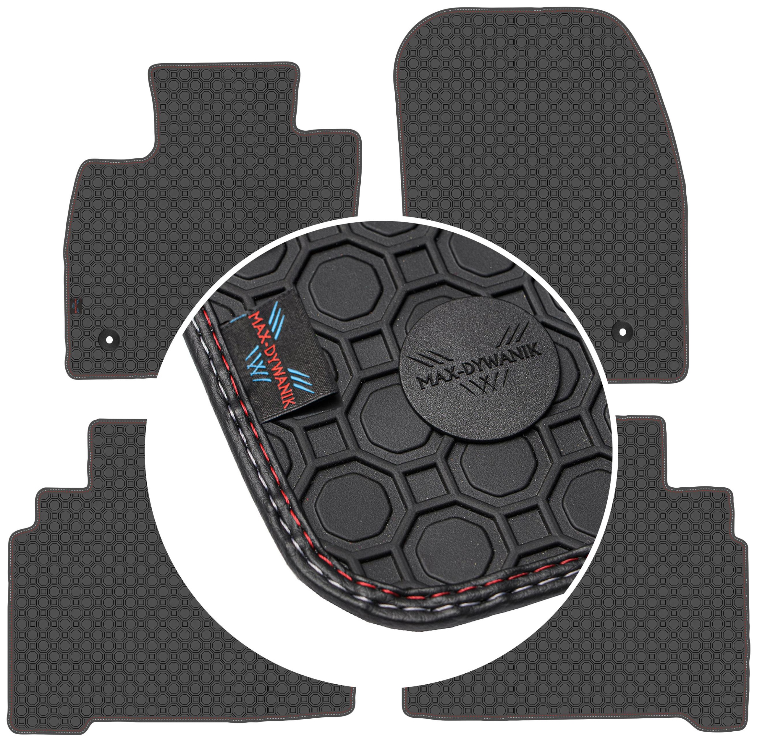 Ford S-Max II 2015 Koberce Čierne