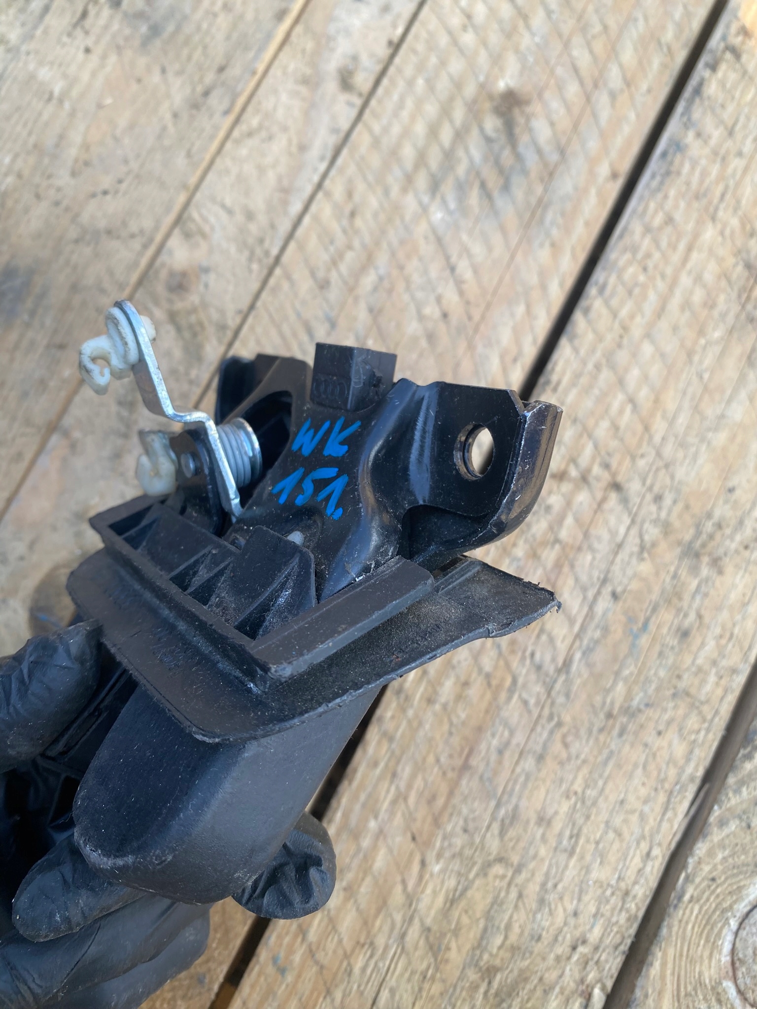lock bonnet boot audi a6 c6