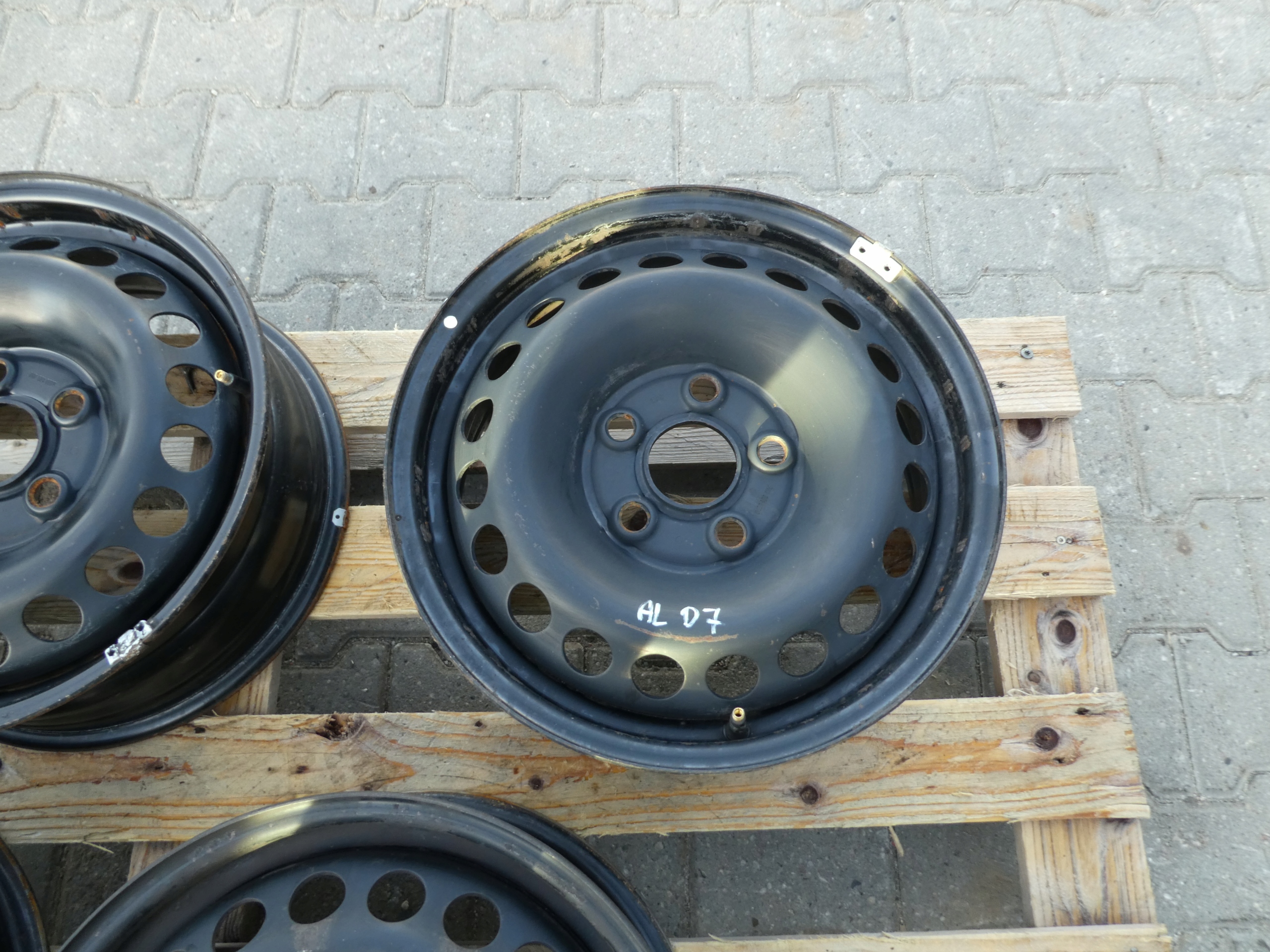 VW T5 CERCHI Ferro 7H0601027D 6.5JX16 ET51