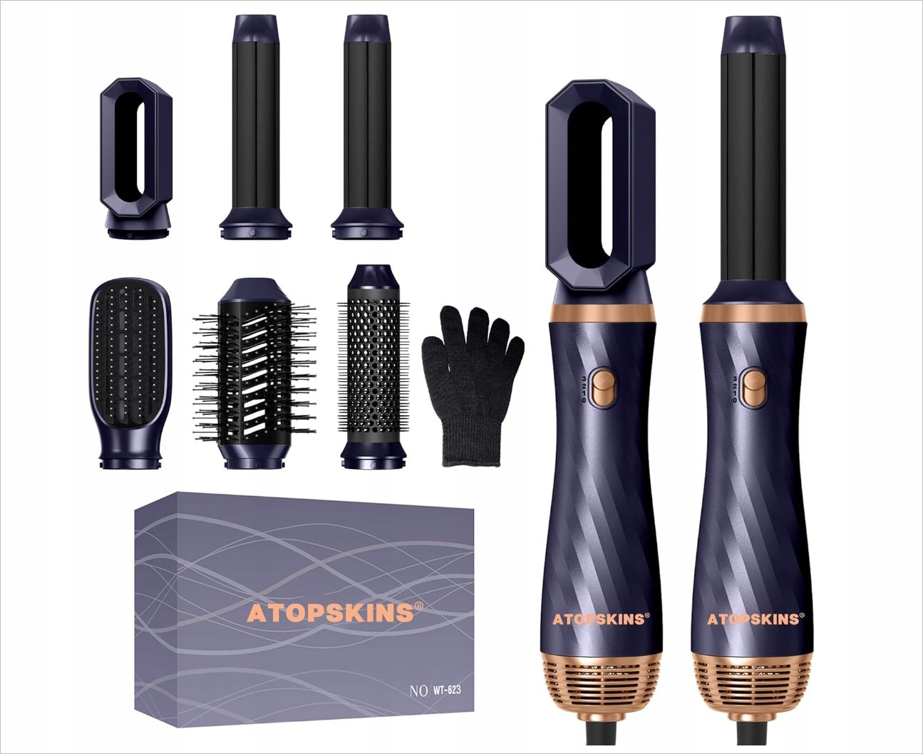Suszarka Do Włosów Atopskins WT-623 2000W, Ionizacja, Regulacja Temperatury