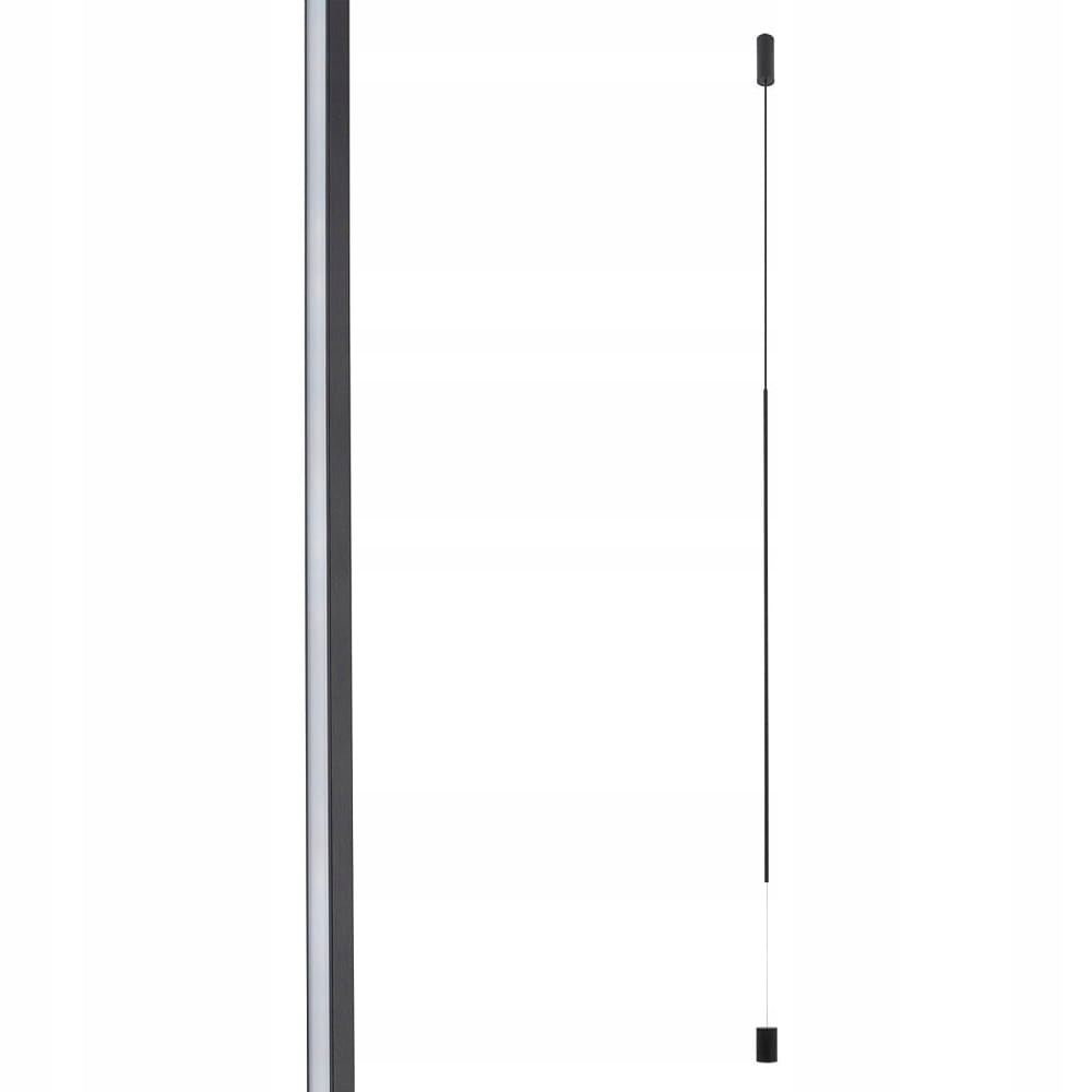 Nowodvorski Lampa wisząca Vertic Led 3000K 650lm Czarne aluminium 10362