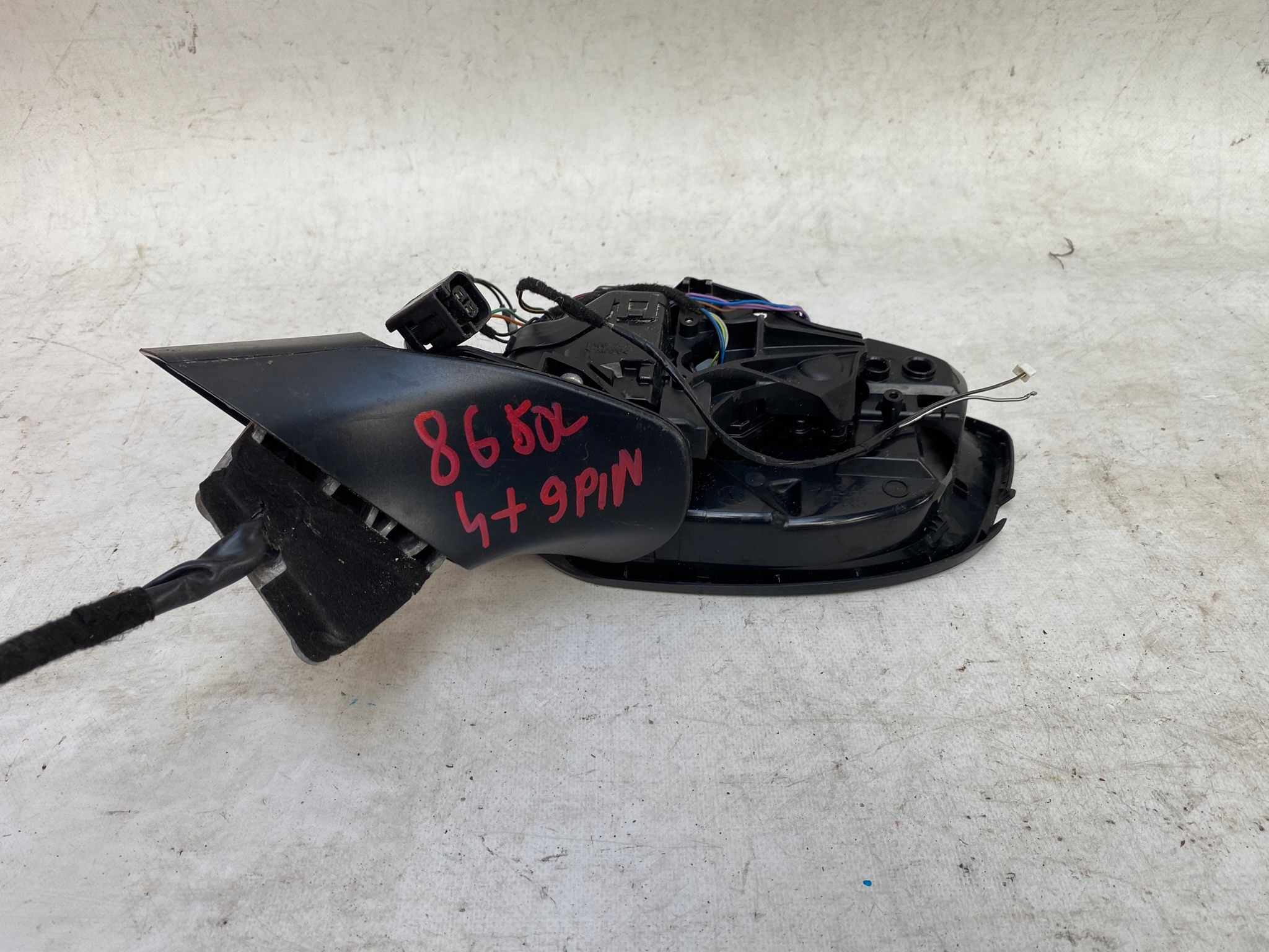 MAZDA CX-30 19- 9+4 PIN mirror exterior left SZKIELET support