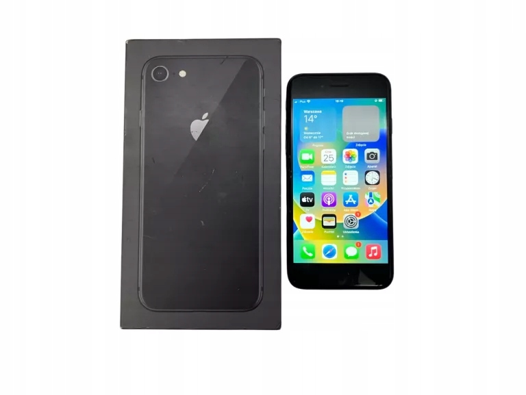 Apple - iPhone8  256GBブラックSIMフリー Poleasingowy Smartfon Apple iPhone 8 256GB 4,7