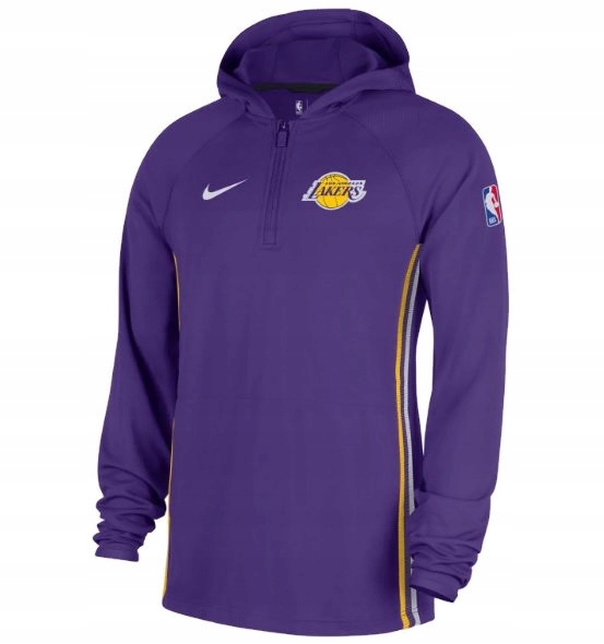 Mikina Nike Dri-FIT Nba Los Angeles Lakers Zoned 1/4-Zip Velikost S
