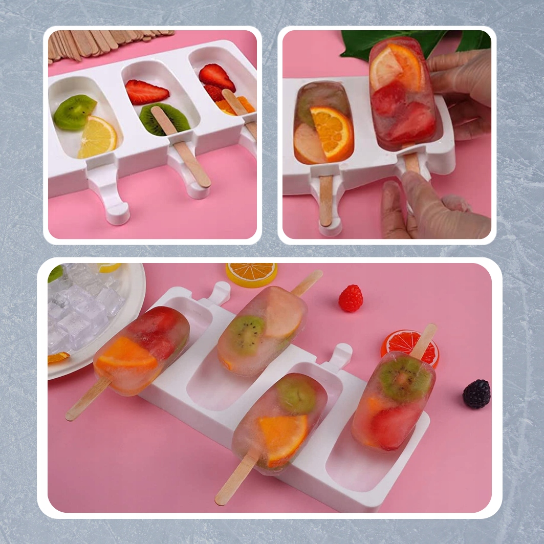 FORMA SILIKONOWA FOREMKA DO LODÓW NA PATYKU LODU Rodzaj forma do lodów