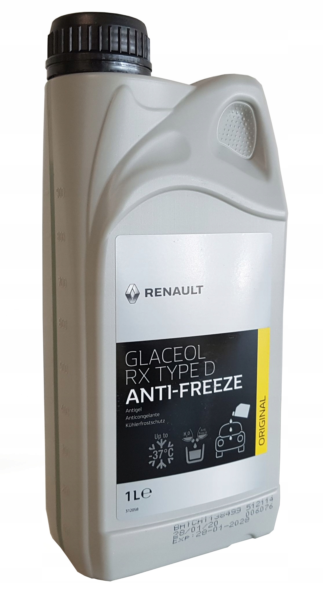 

Płyn Chłodniczy 1L Koncentrat Rx Typ D Renault Oem