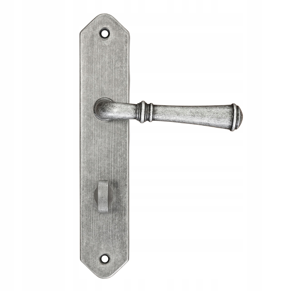 Klika Hamilton s Wc štítkem 90 mm Niklová Antická