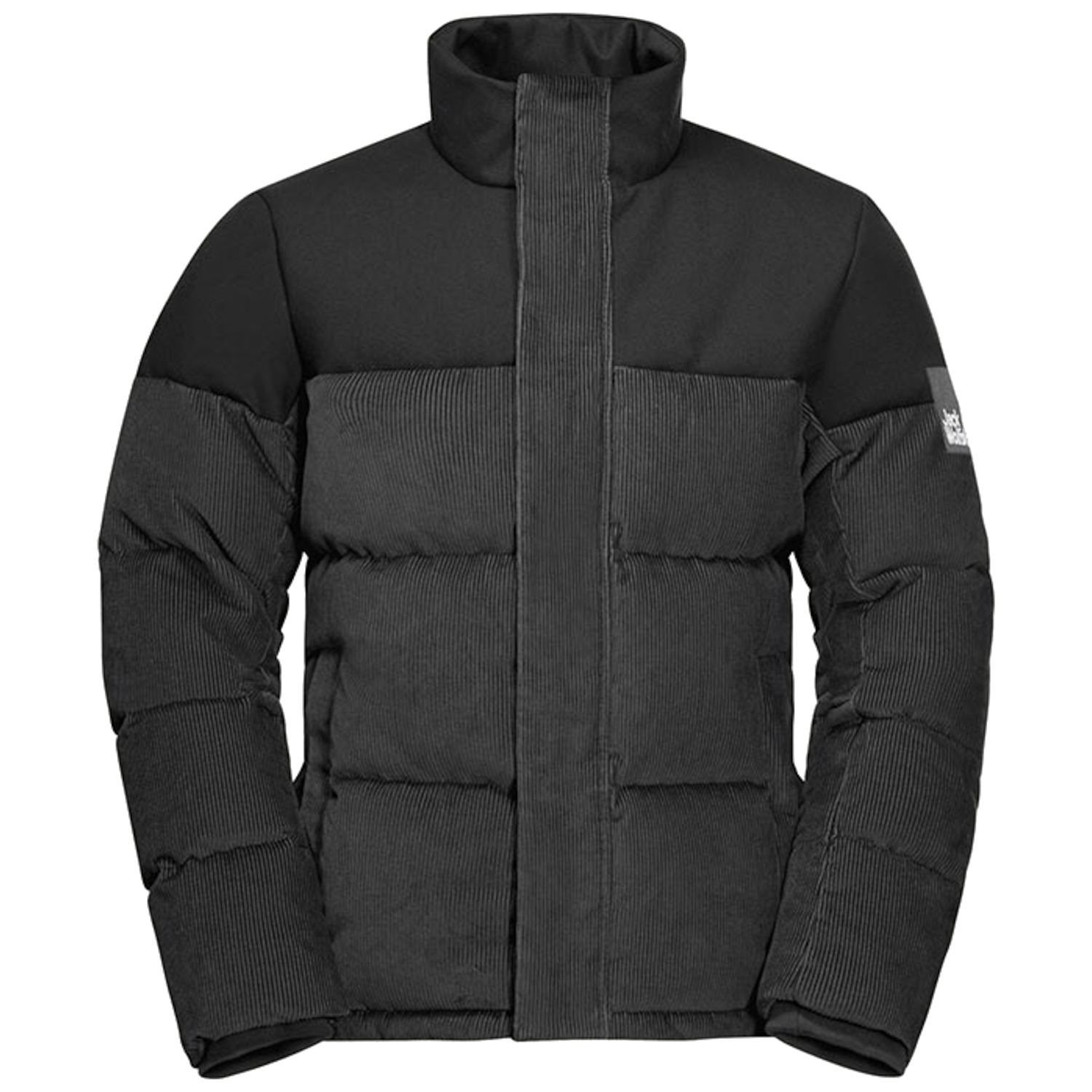 Jack Wolfskin Nature Corduroy Jkt M [L] Pánská bunda Polyester Černá