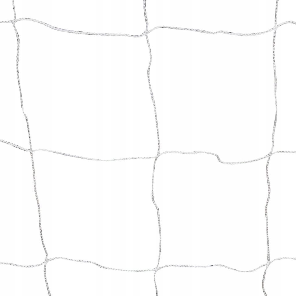 BRAMKA PIŁKARSKA Z SIATKĄ 182X61X122CM STALOWA BIAŁA Kod producenta 90684