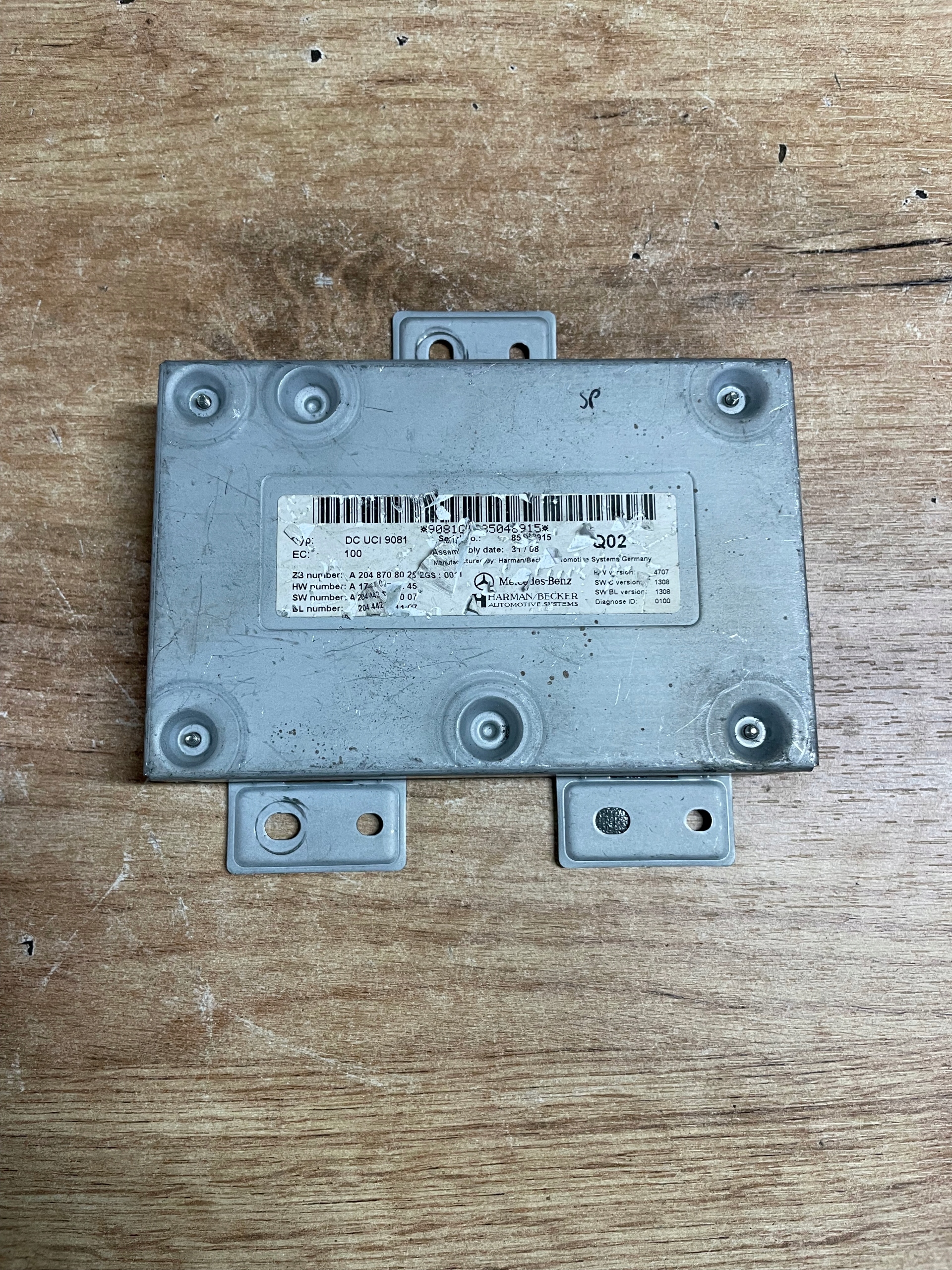 module INTERFEJSU INTERFACE MERCEDES A2048708026