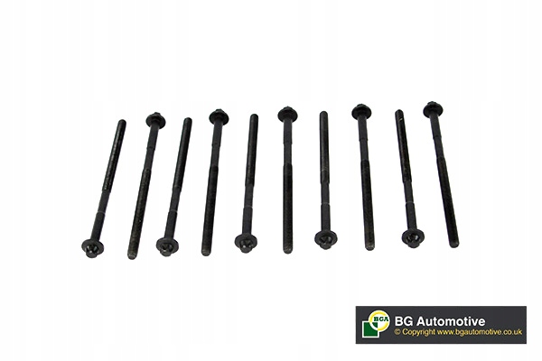 BGA ŚRUBY GŁOWICY KPL