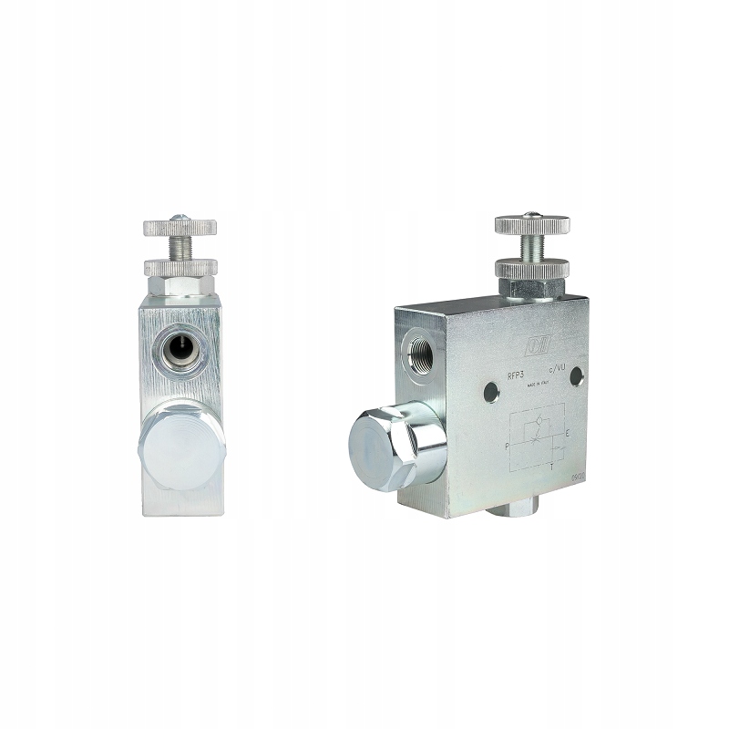 Regulátor průtoku ventilu RFP3 Vu závity: 3/8" maximální průtok: 60 l/min