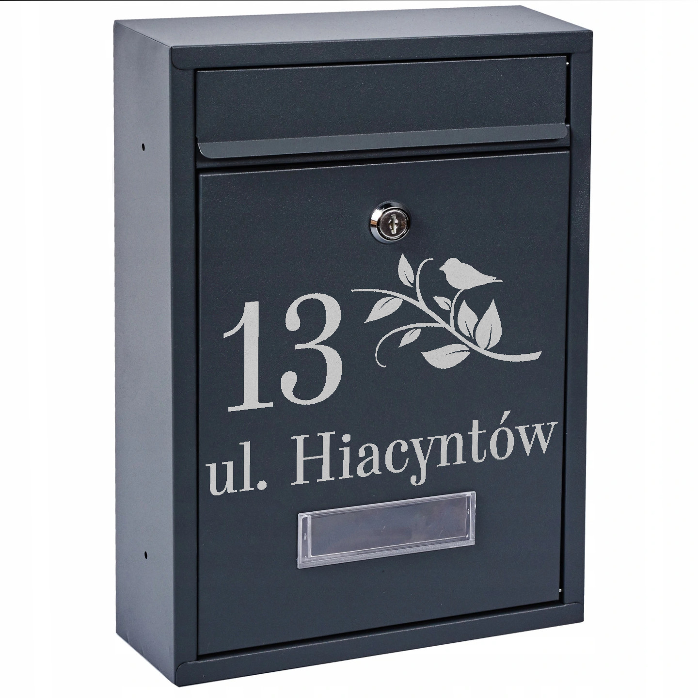 

Skrzynka Pocztowa Na Pocztę Rib Antracyt Wzór