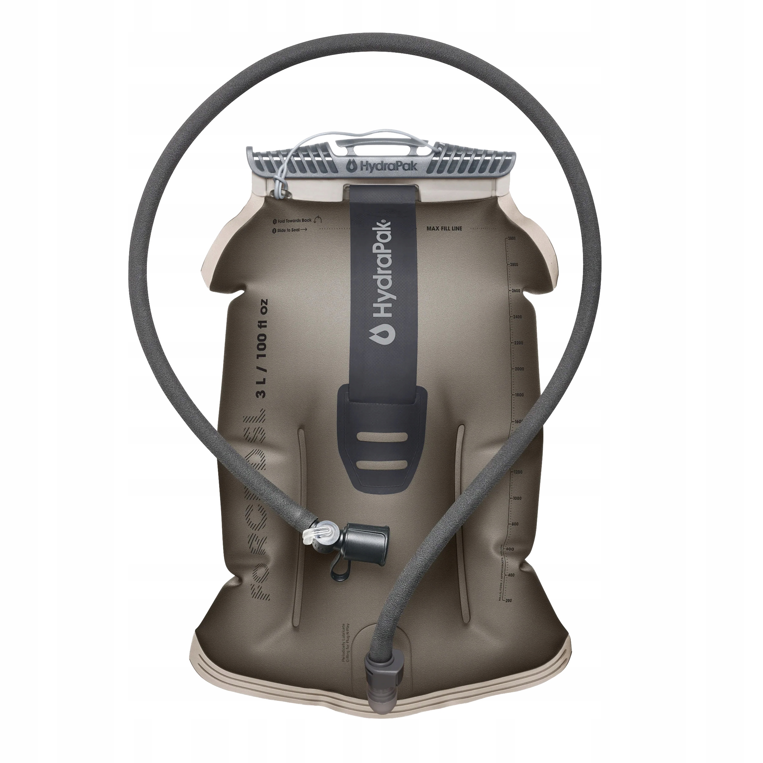 Bukłak na wodę HydraPak Force Dsl 3 l mammoth grey