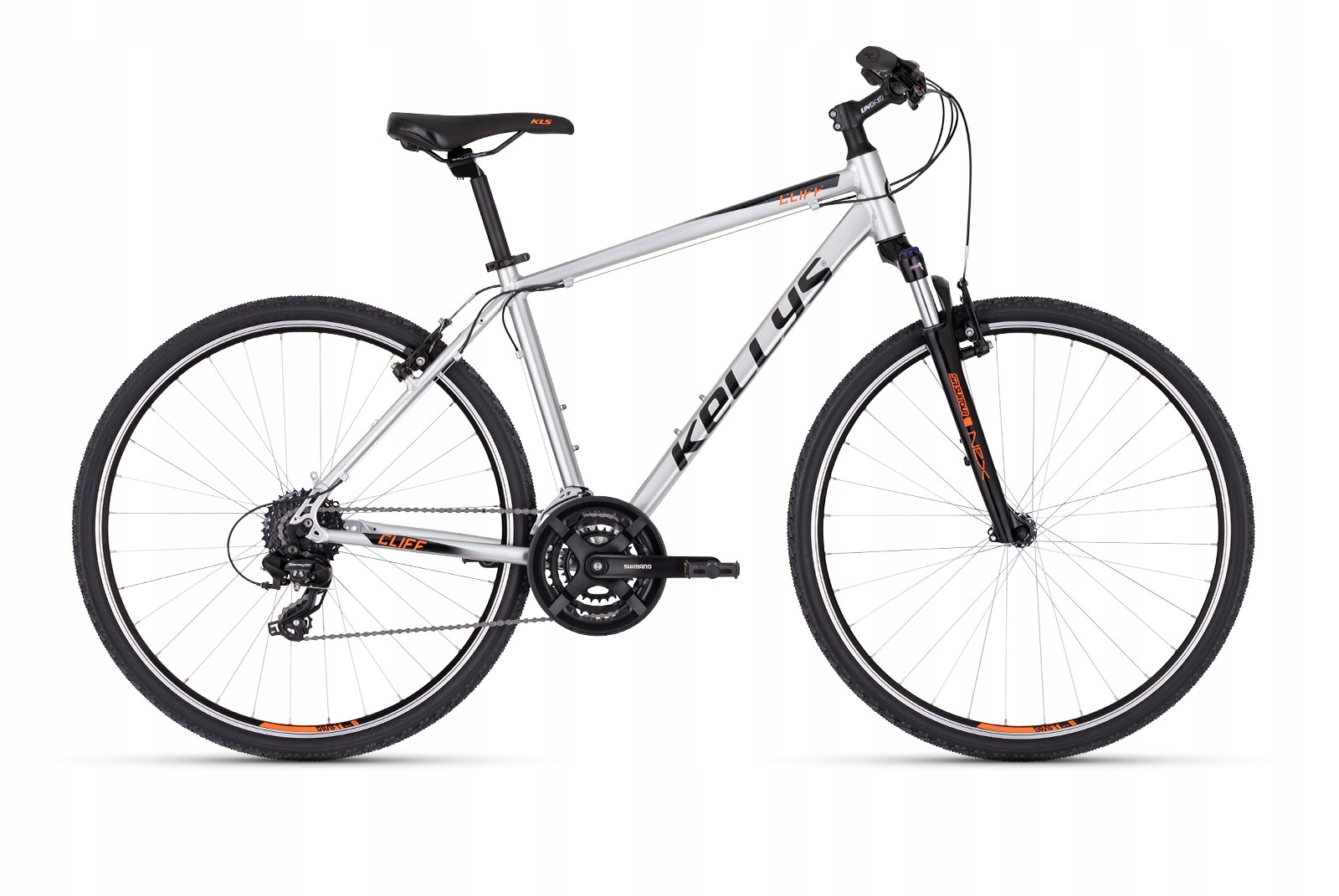 Rower crossowy Kellys Cliff 30 (28'') chrome grey L