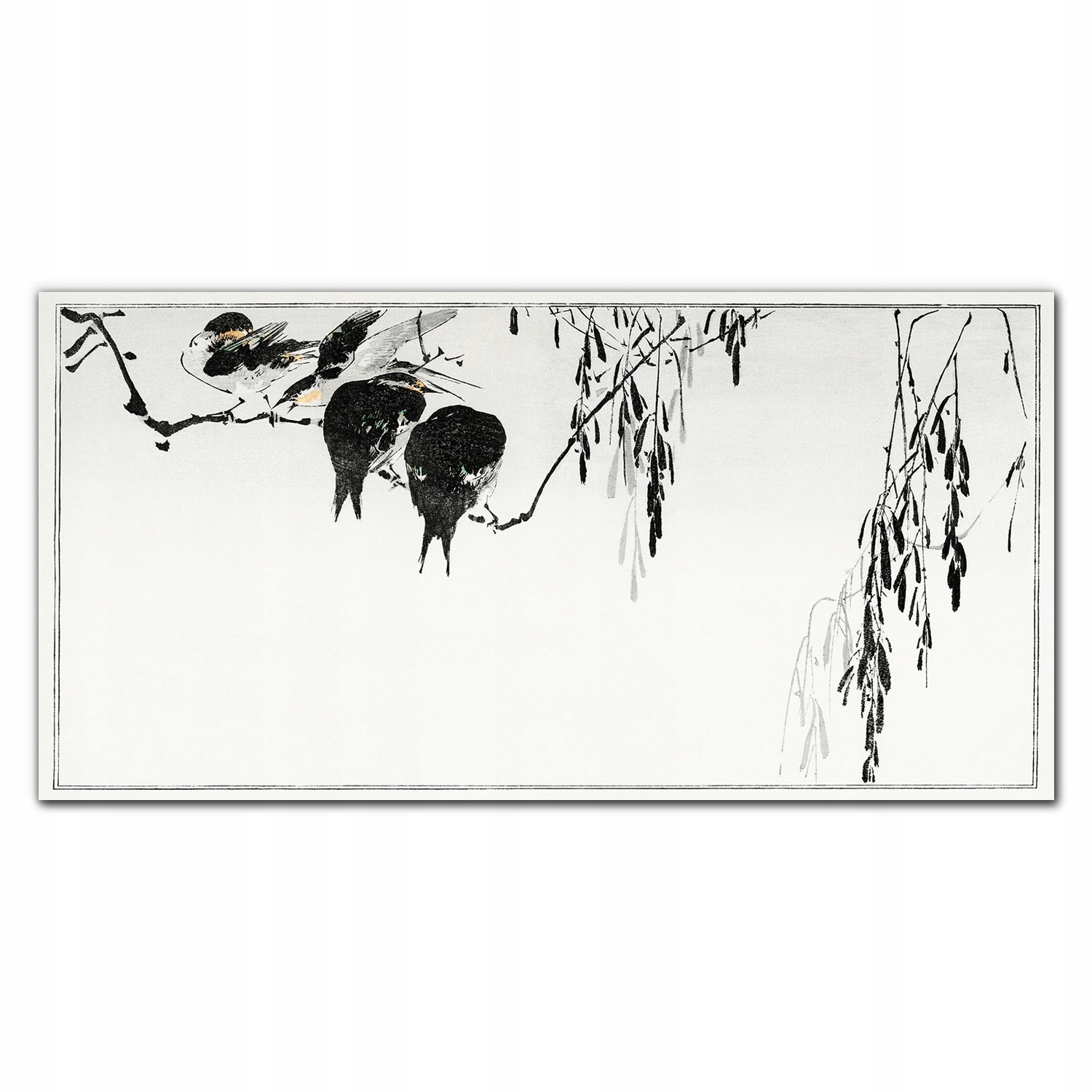 

Szkło panel kuchnia Gałąź zwierzęta ptaki 120x60
