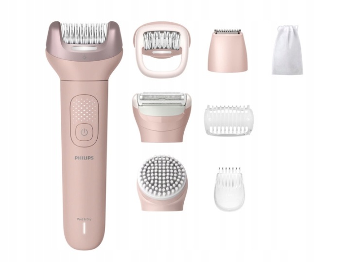 Depilátor Philips BRE719/00 Led na sucho a mikro nohy, telo, bikiny