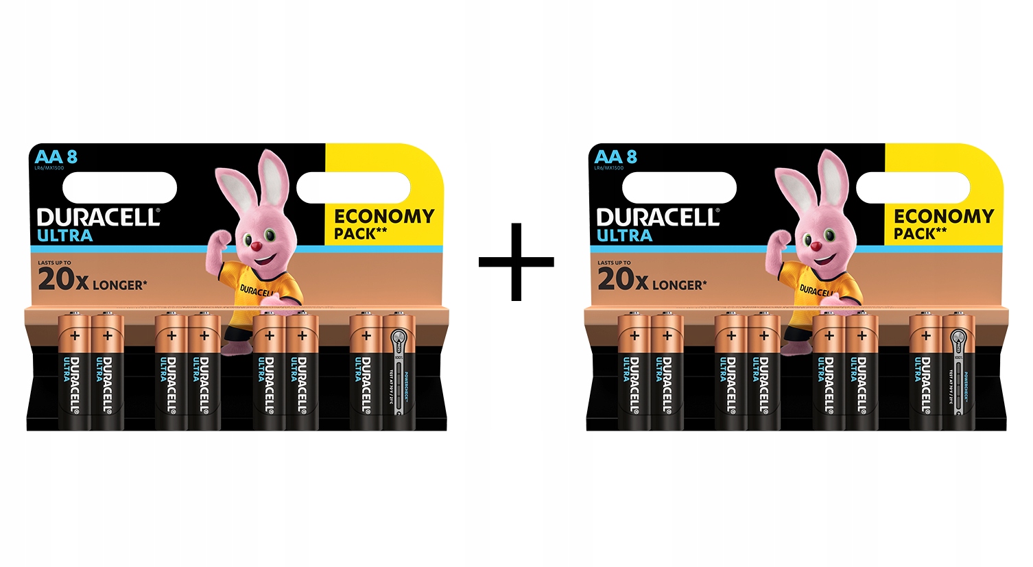 

Alkaliczne baterie Duracell Ultra Aa LR6 16 sztuk
