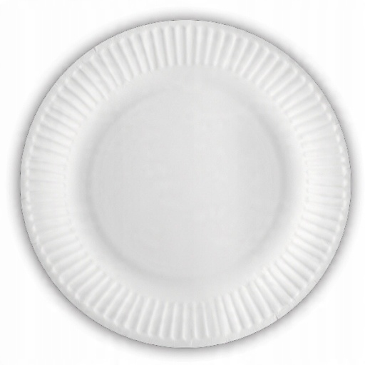 

Talerz jednorazowy papierowy biały 27-28cm 100szt