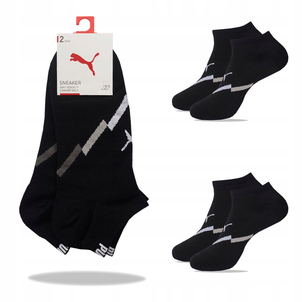 

Puma Skarpety Stopki Sneaker 2 pary 39/42 SK391
