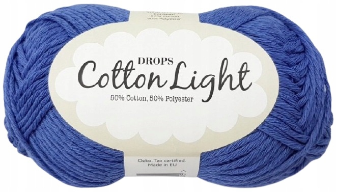 Drops Cotton Light 33 niebieski