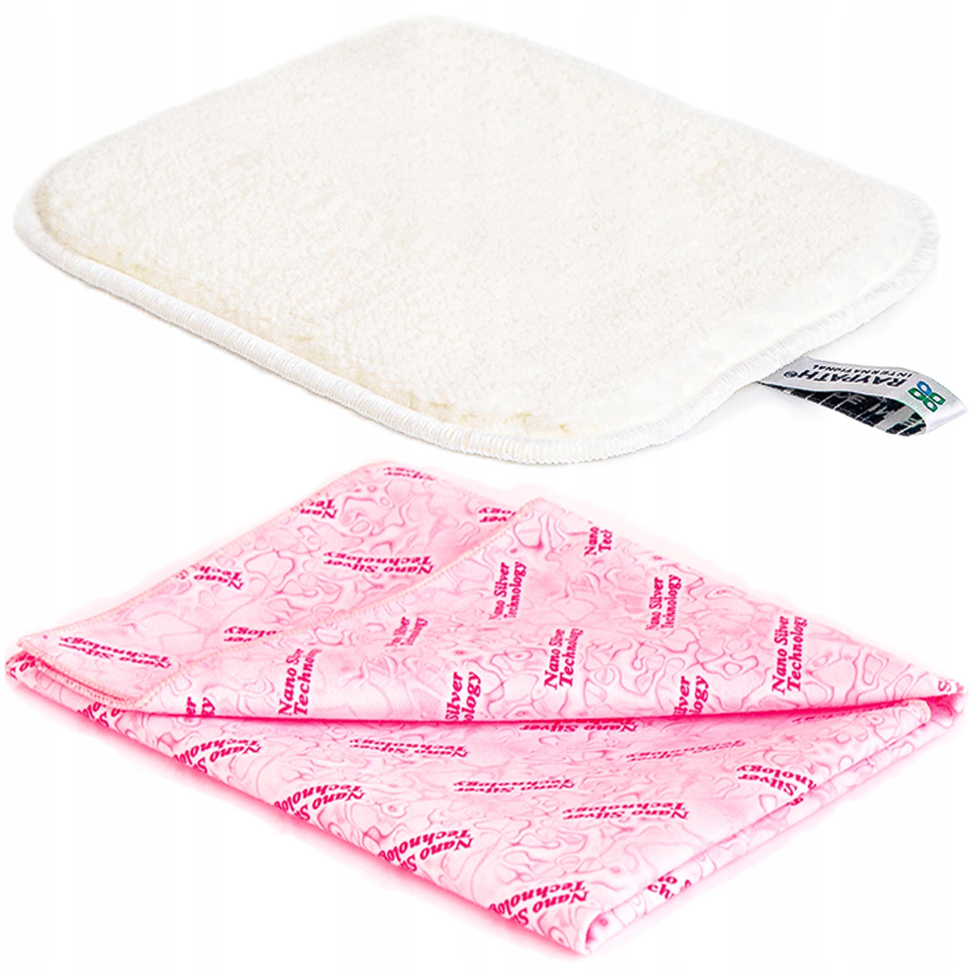 Set Kuchyňský bílý čistič Sunbeam Růžový 38x41 Raypath