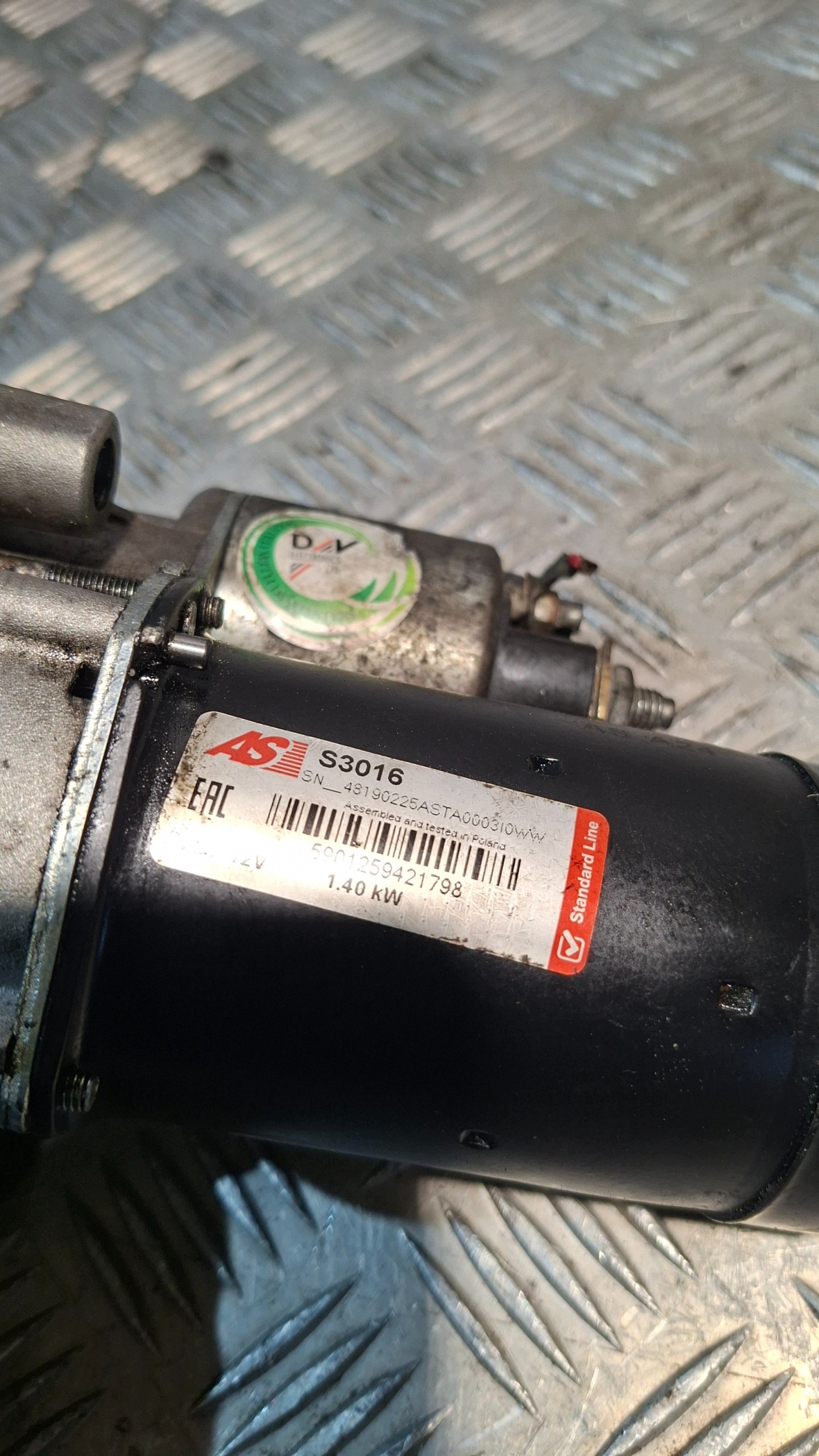 starter 11z. PEUGEOT 307 1.4HDI