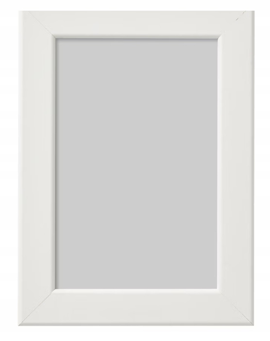 

Ikea Fiskbo ramka na zdjęcia biała 13x18cm