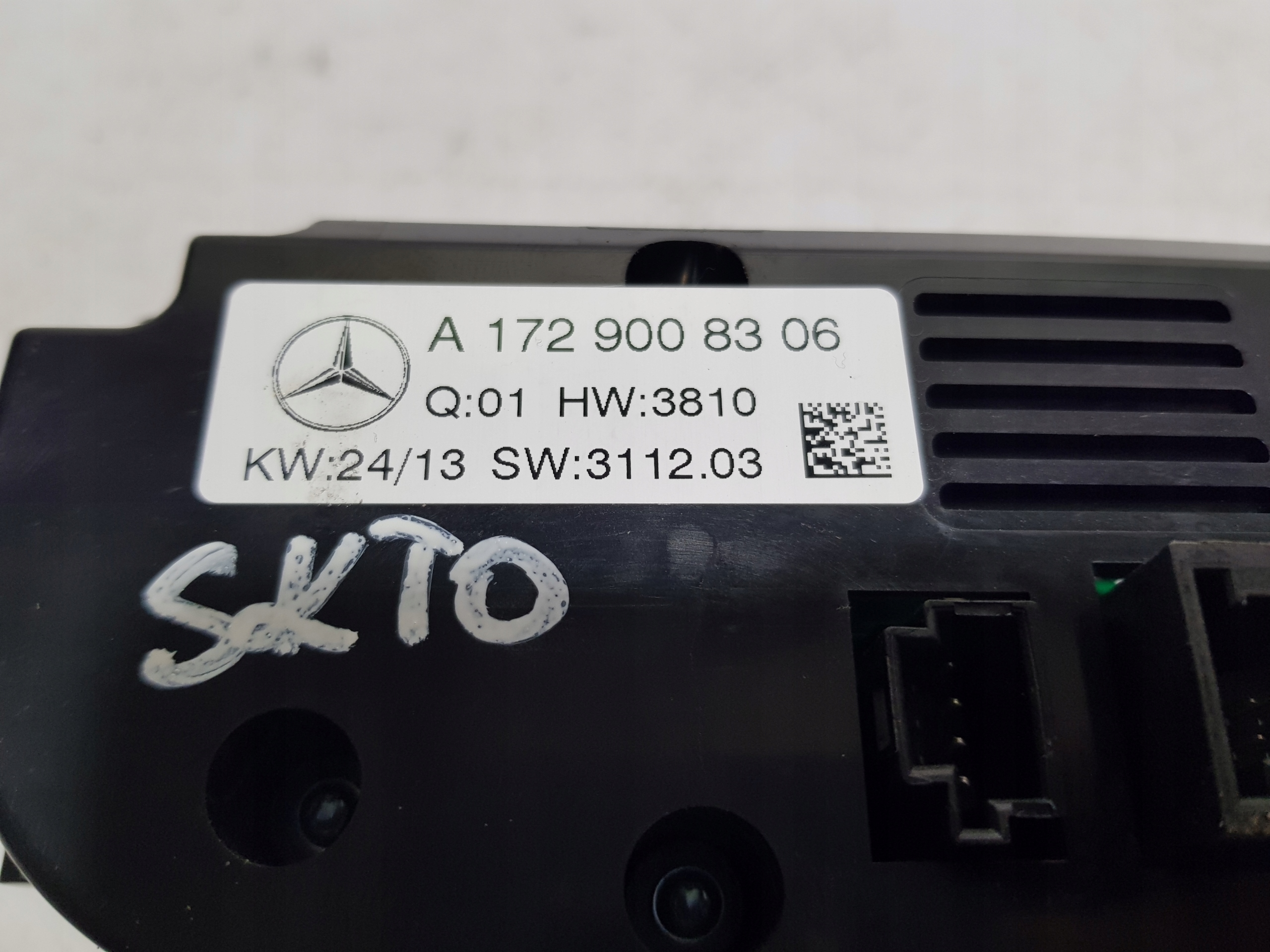 Unite commande clima MERCEDES SLK R172 SLC W172 A1729008306