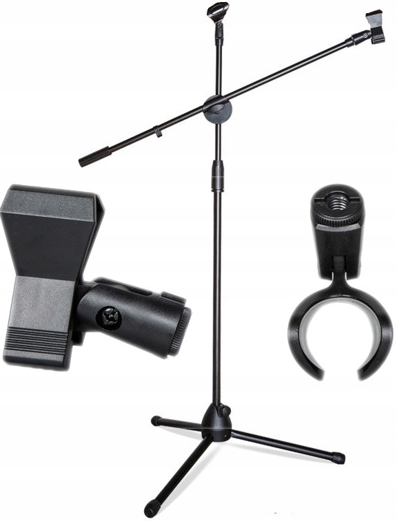 

Statyw mikrofonowy stojak 200cm 2 uchwyty