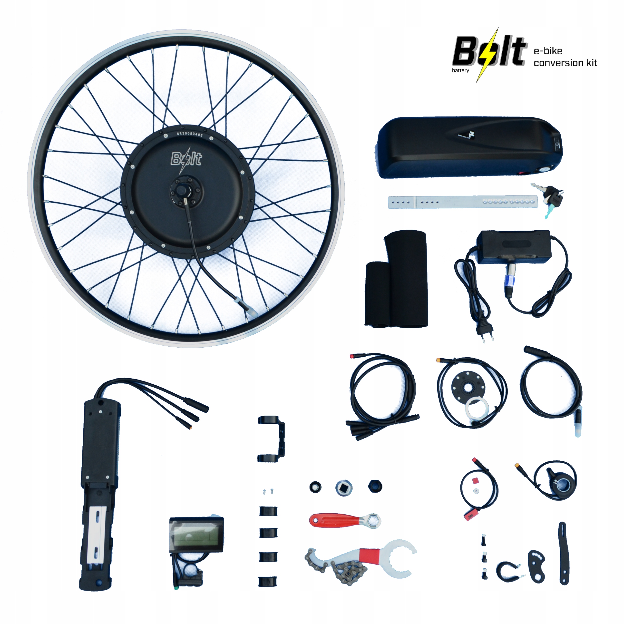 

Zestaw do konwersji E-bike 48V 1000,bateria 16,0Ah