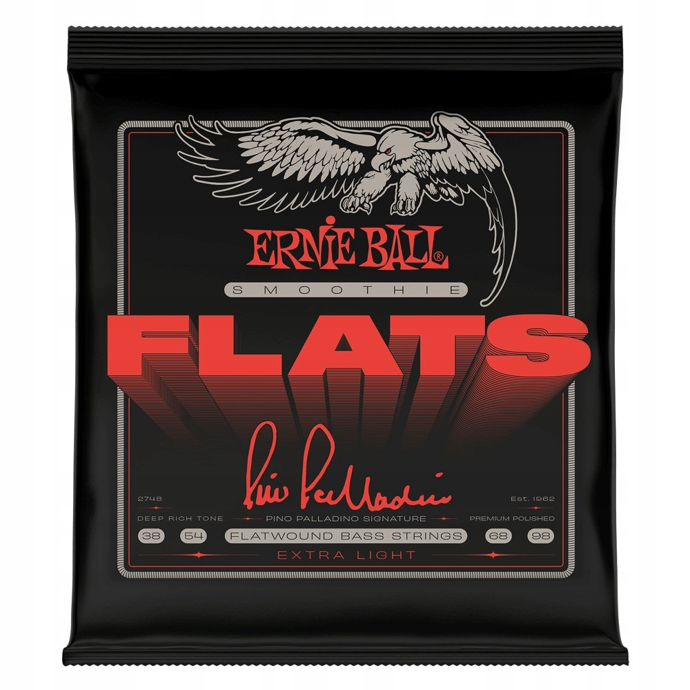 Struny Ernie Ball Pino Palladino Flats (38-98)