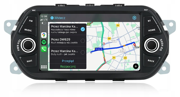 Fiat Tipo Radio Nawigacja Apple Carplay Android Auto
