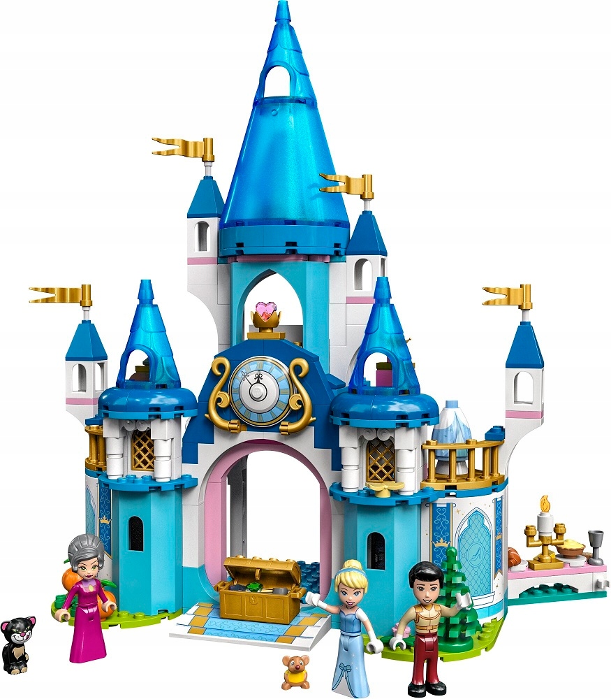 Kocky Lego Disney Zámek Popelka A Princ Pohádky 43206