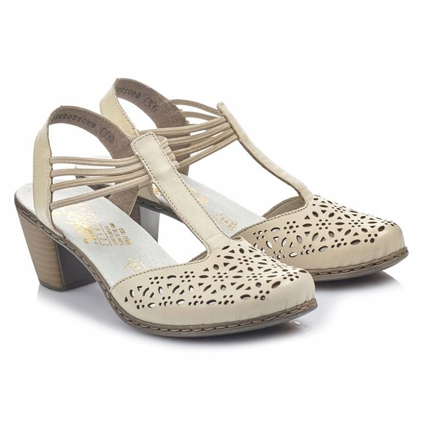 

Sandały damskie Rieker 40969-80 White R..37 Nowość