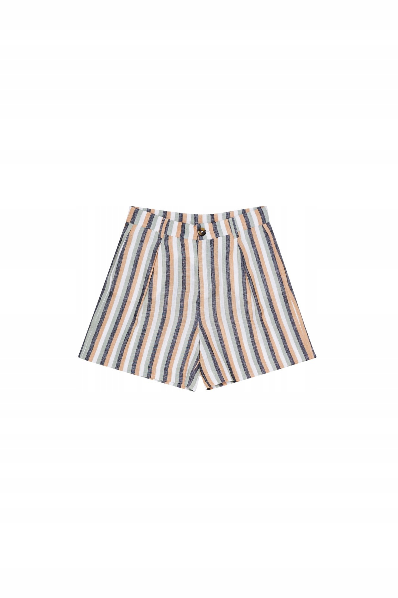 

Moodo Lniane szorty L-SH-3429 White; Xs