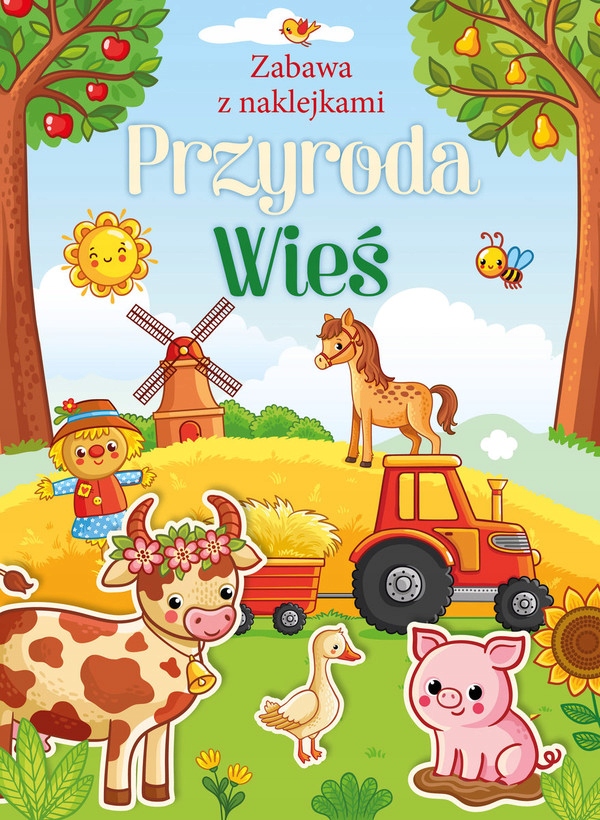

Przyroda. Wieś. Zabawa z naklejkami