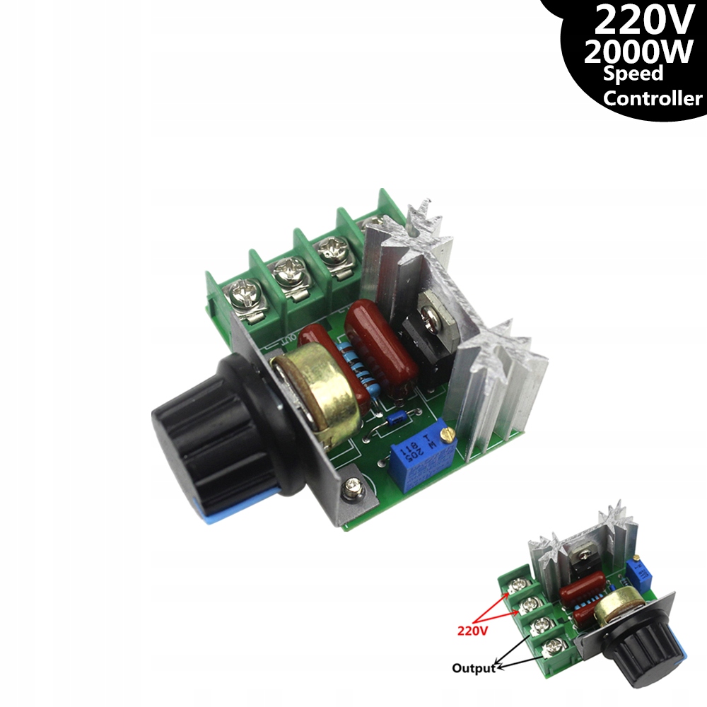 

Moduł Pcb Regulator napięcia mocy obrotów Ac 2000W