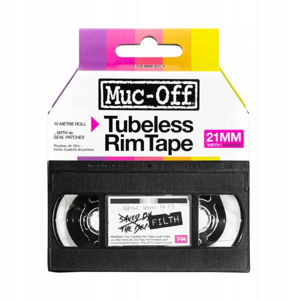 Páska na ráfky Muc-Off Tubeless Rim Tape 10 m 21 mm