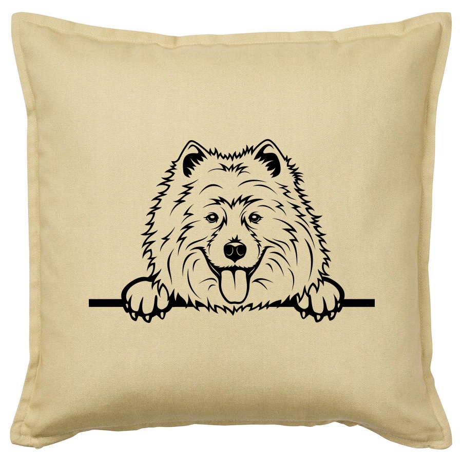 

Samojed Samoyed Pies Dog Piesek poduszka