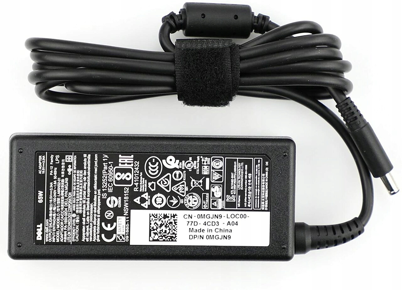

Zasilacz Dell 65W 19.5V 3.34A Bez Kabla