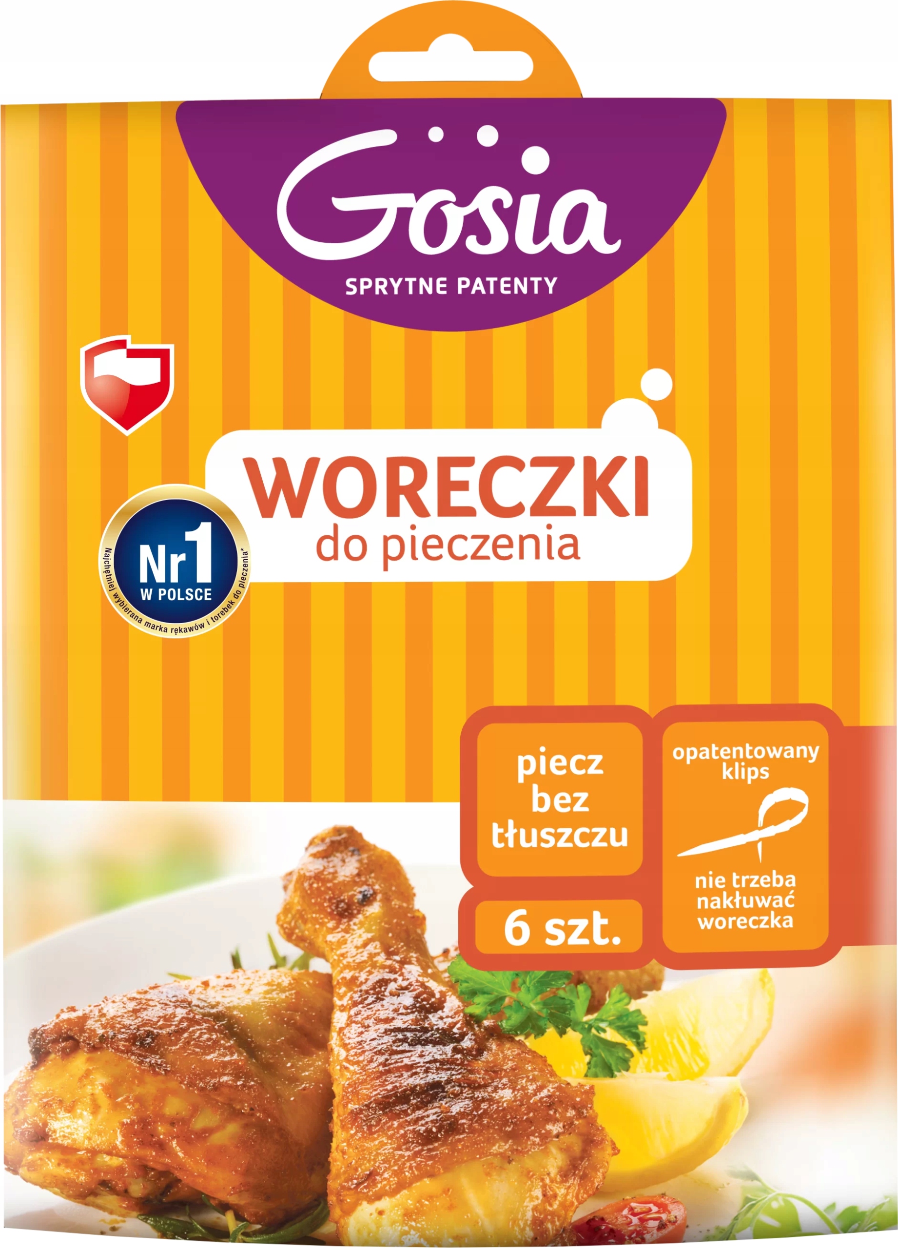 

Gosia Woreczki Torebki Do Pieczenia Kartonik 6 Szt