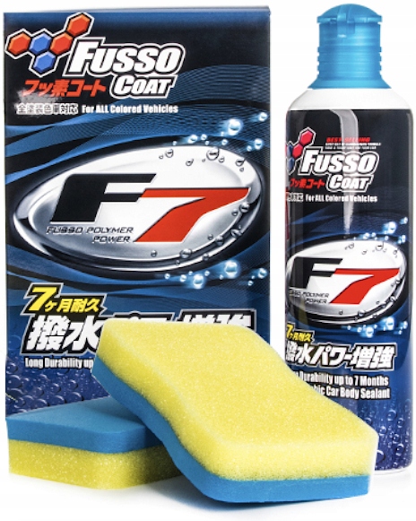 SOFT99 Fusso Coat F7 All Colours – Zabezpieczenie Lakieru, Do 7 Miesięcy