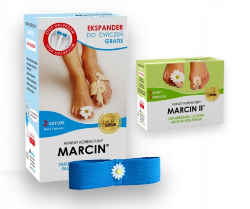 

Aparat na haluksy Marcin i Marcin II Komplet