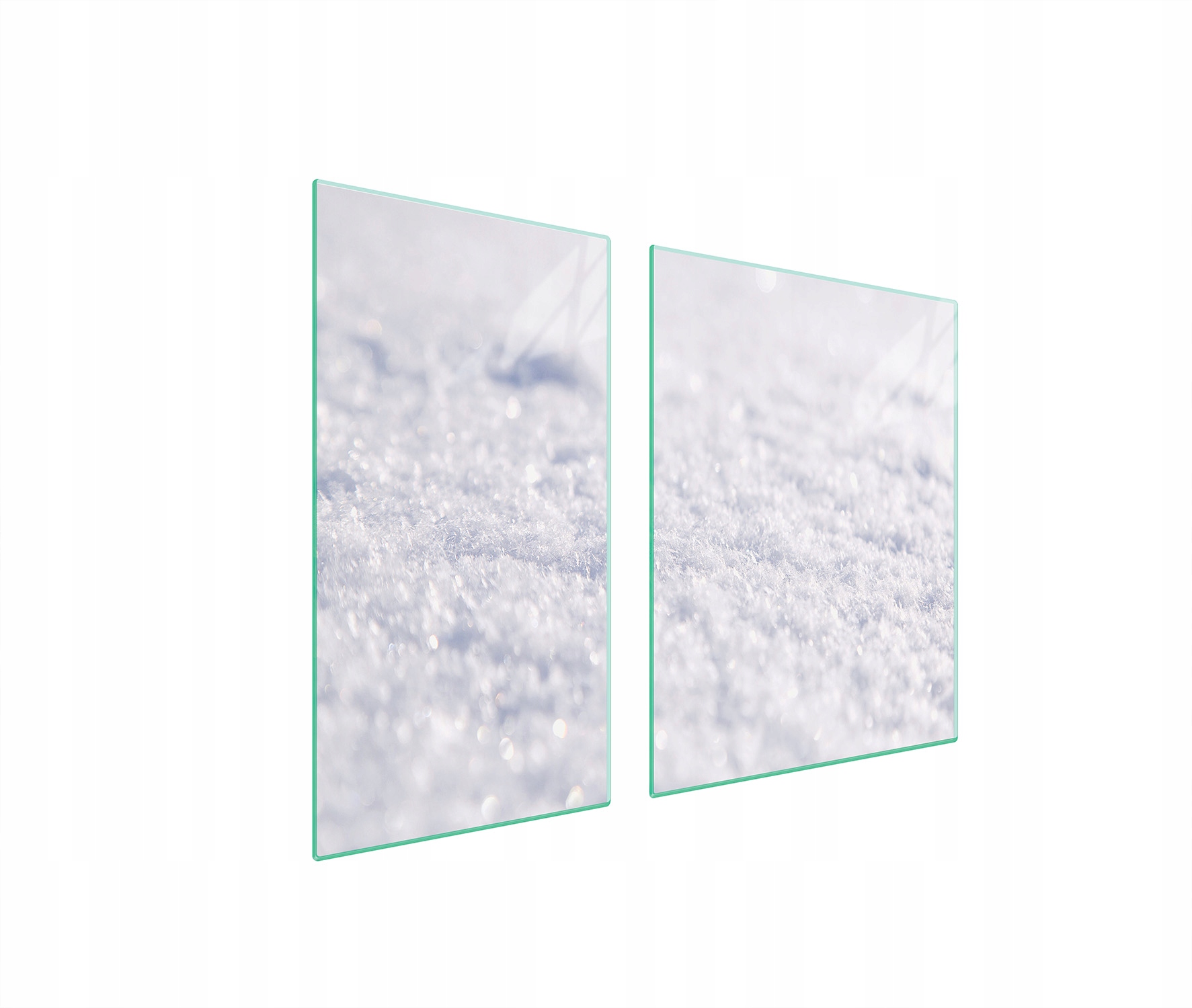 Ochranná Skleněná Deska Na Sporák 90x52 Bílá Tvrzené Sklo