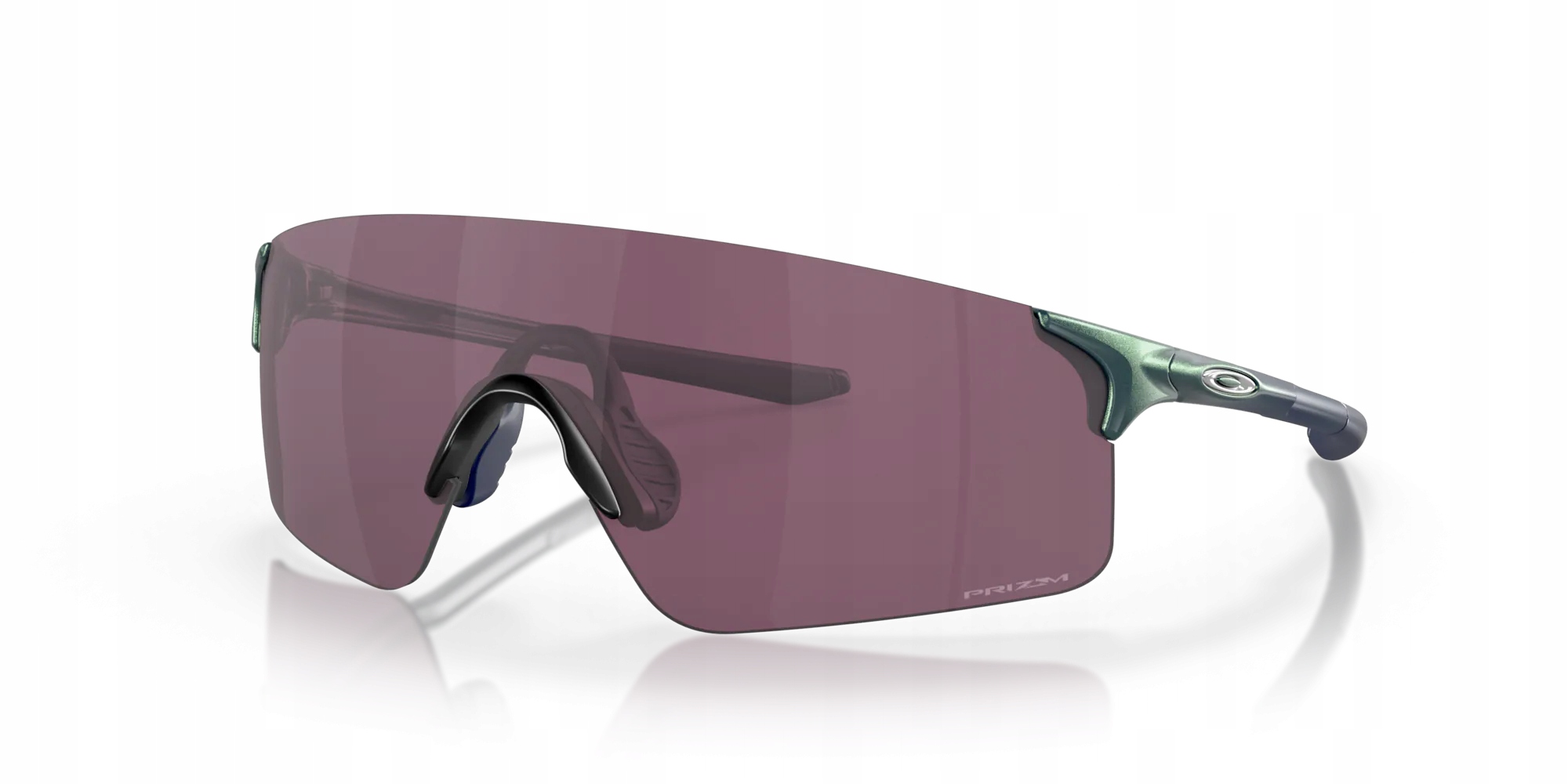 Okulary Oakley Evzero Blades Matte Silver Blue Colorshift Prizm Road Black